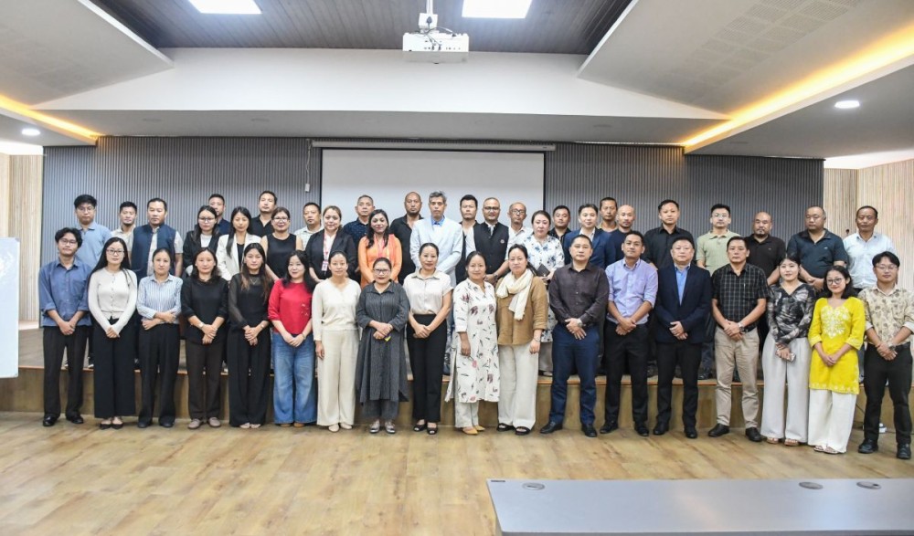 Attendees of the two-day training programme on Karmayogi Kartavya Karyashala at Administrative Training Institute (ATI), Kohima, on July 1. (Photo Courtesy:  ATI)
